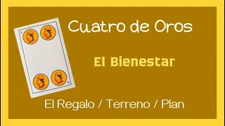 FOUR OF COINS SPANISH DECK Basic Course THE GIFT