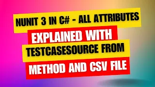 How to Write Unit Tests in C Using NUnit 3 Step-by-Step Tutorial