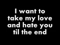 Addicted - Saving Abel (Lyrics)