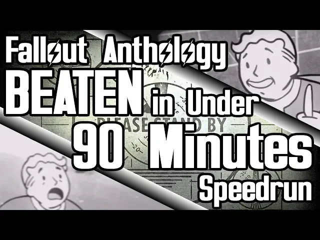 Fallout Anthology Beaten in Under 90 Minutes (World Record Speedrun - Any% Main Series)