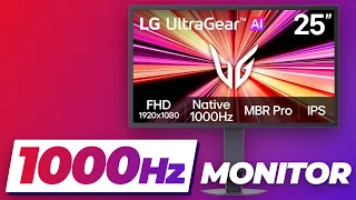 The World's First Native 1000Hz Gaming Monitor Is Here