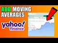 How To Add Moving Averages To Yahoo Finance Charts 2026 Quick And Easy Guide