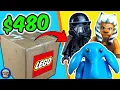 480 LEGO Minifigures UNBOXING 75 Star Wars Figs