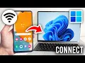 How To Connect PC Laptop To Mobile Hotspot - Full Guide