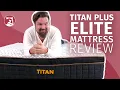 Titan Plus Elite Mattress Review - The BEST Mattress For Heavy Sleepers