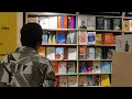 reading books at crossword lulu mall