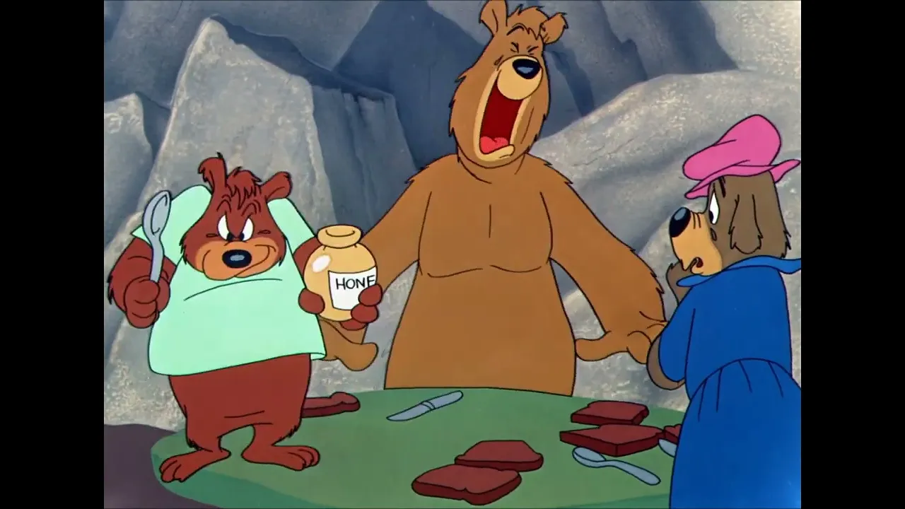 Os Três Ursos - O Urso que é Atormentado pelas Abelhas