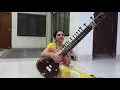 Download Lagu Bahon Ke Darmiyan | Sitar Cover | Instrumental | Khamoshi | Monika Paurana