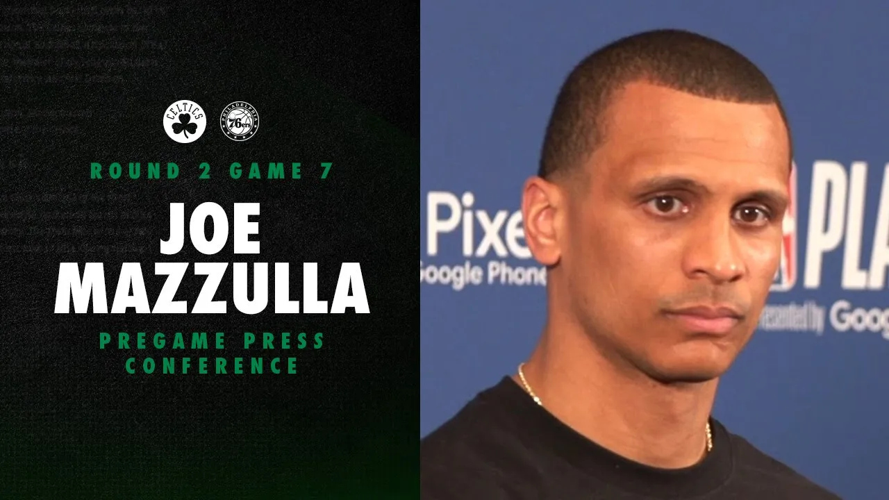 Joe Mazzulla Pregame Media Availability | Round 2 Game 7 vs. Philadelphia 76ers | 2023 NBA Playoffs