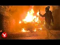 Police attacked as violence erupts outside Dublin asylum seeker hotel