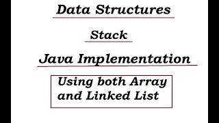 Data Structures Stack Java Implementation Telugu