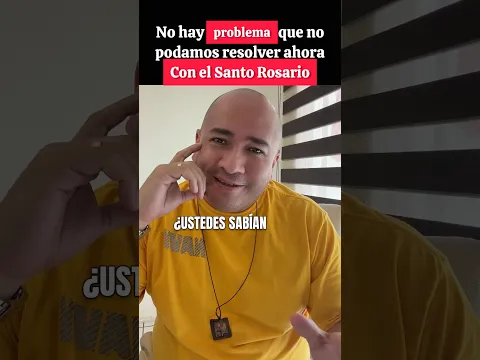No hay problema, por más difícil que sea que no podamos resolver con el rezo del Santo Rosario ￼