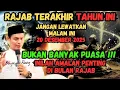 AMALAN DI BULAN RAJAB ‼️BUYA ARRAZY HASYIM UNGKAP RAHASIA BULAN RAJAB 2025