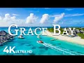 Download Lagu FLYING OVER GRACE BAY (4K UHD) – Soothing Music Along With Beautiful Nature Video - 4K Video UHD