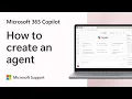 How to create custom agents in Microsoft 365 Copilot Microsoft