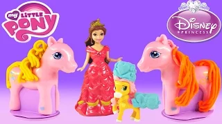 PLAY DOH Pinkie Pie Pretty Parlor MLP Disney Princess Magiclip Palace Pets Playdough Makeover