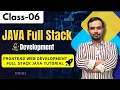 Java Full Stack Class 06 Frontend Web Development Full Stack Java Tutorial Harsha Trainings