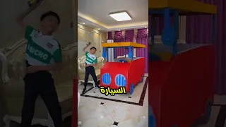 صنعت لأختي سيارة مدرسية ولن تصدق ردة فعل اصدقائها في المدرسة 