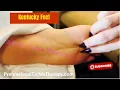 Tickle ASMR Kentucky Feet Example of ProfessionalTickleTherapy com Technique