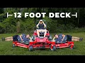 Testing the MASSIVE 144 inch TORO Lawn Mower - Cut Review Features