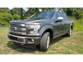 2015 Ford F-150 Platinum 4x4 SuperCrew - The Best Pickup Ever