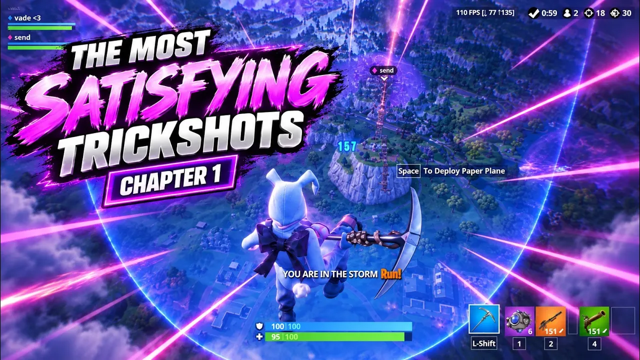 The most *SATISFYING* Trickshots of Chapter 1