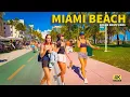 Lagu South Beach Ocean Drive 4K – Miami's Most Iconic Street During Peak Season