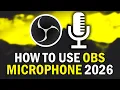 How To Make Your Microphone Sound Better In OBS Studio 2026 How To Use OBS Microphone Filters 2026