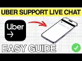 How to Contact Uber Driver Live Chat Support FULL GUIDE 2026