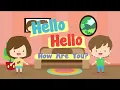 Hello Hello - THE KIBOOMERS Preschool Songs for Circle Time About Emotions