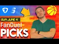 FanDuel NBA Lineups Sunday 23 NBA DFS ConTENders