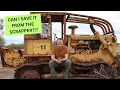50 Year Old Bulldozer Sitting in a Field for 20 Years - Will it Start???  Allis Chalmers HD11E