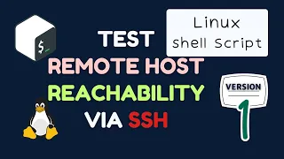 How to Check SSH Connectivity to a Remote Server Using Bash Scripting