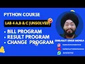 Lab 4 A B C Python Unsolved Programs Simranjit Singh Monga