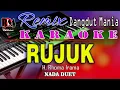 Download Lagu Dj Mix Dut || Rujuk Karaoke (Nada Duet) Rhoma Irama \u0026 Elvy Sukaesih || RDM Oficial