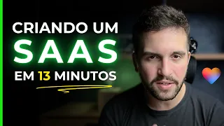 Crie um MICRO SAAS com IA em 13 MINUTOS ( MUITO FÁCIL! )