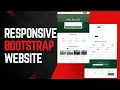 Responsive Ticket Booking System Website using HTML CSS JavaScript and Bootstrap Part 5