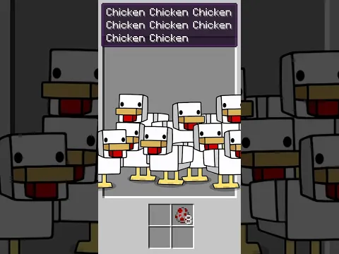 CHICKEN JOCKEY #minecraft #shorts #memes