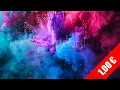 4K Stock Footage | Vibrant Blue and Magenta Powder Burst 14