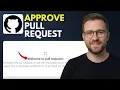 How to approve a pull request on GitHub Step By Step 2026