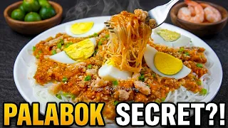 THE SECRET INGREDIENT TO MAKING THE BEST PANCIT PALABOK RECIPE!!! 🍝😋BETTER THAN TAKEOUT!!!