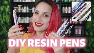 DIY Resin Ink Joy Gel Pens Start to Finish