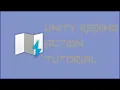 How to make a Rebind Actions Menu Unity tutorial