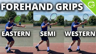 Best Tennis Forehand Grip Eastern Vs Semi Western Vs Western Forehand Grips Explained 