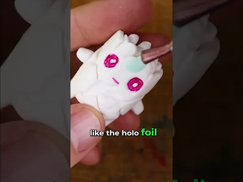 DIY Holo Foil ZERO POINT Sprite with Clay! #shorts
