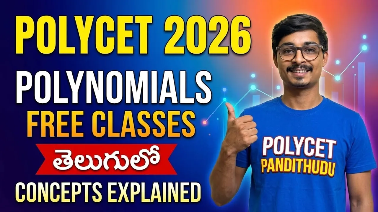 POLYCET 2026: Polynomials Full Chapter | Concepts & Shortcuts in Telugu
