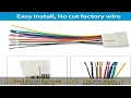 RED WOLF Stereo Wiring Harness Replacement for 1988-2002 GM Chevrolet GMC Buick Cadillac Car Radio