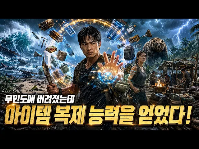 쓰나미로 무인도에 버려진 순간, 모든 것을 복제하는 시스템이 깨어났다