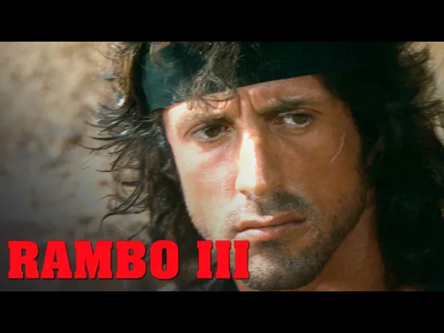 Rambo on Horseback to Save Trautman