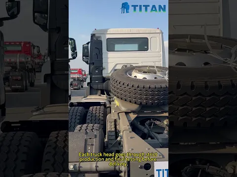 HOHAN NX 380HP Truck Head for Sale in DR Congo | Powerful HOWO Tractor Head from TITAN
